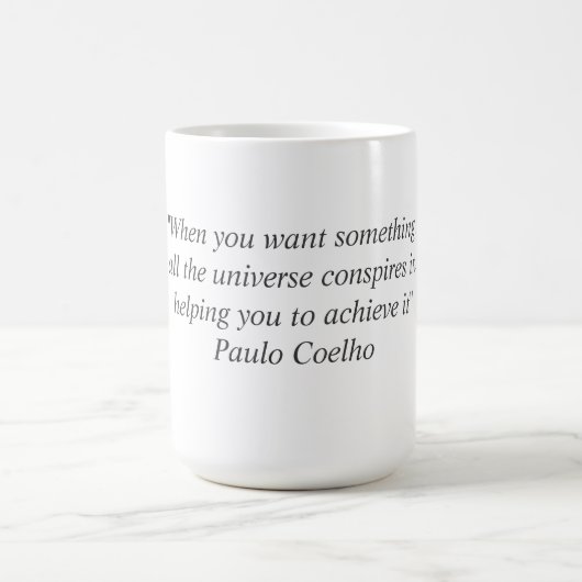 Mok met Paulo Coelho Quote (Center)