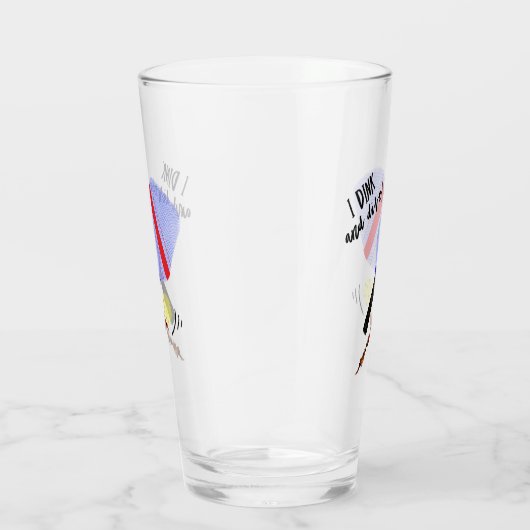 Mok met Pickleball Glas (Rechts)