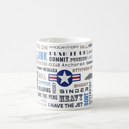 Mok met pilotenjargon en A-10 (Center)