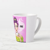 Mok met poederbrandstof latte - Poshmark Mok (Rechterhoek)