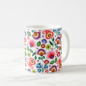 mok met poolse patroonfolk (Voorkant rechts)