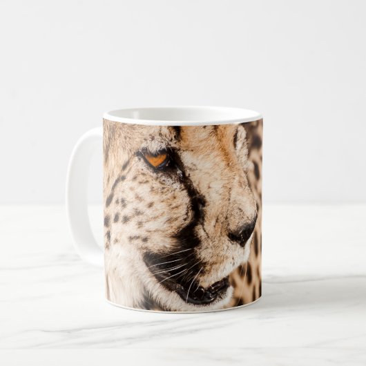 Mok met portret van Cheetah (Voorkant links)