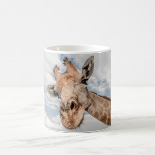 Mok met portret van Giraffe.