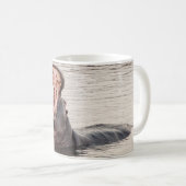 Mok met portret van Hippo Yawning (Voorkant rechts)