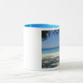 Mok met powder Blue Ringer Beach (Midden)
