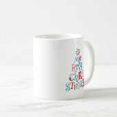 Mok met prettige kerstcadeaus (Voorkant rechts)