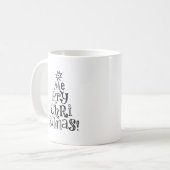 Mok met prettige kerstcadeaus (Voorkant links)