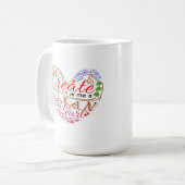 Mok met Psalm 51:10 (Voorkant links)