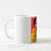 Mok met Pug ontwerp (Links)