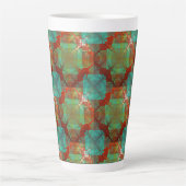 Mok met rode en groene chromatische fusietekort (Voorkant)