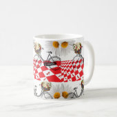  Mok met rode fiets, gecontroleerd (Voorkant rechts)