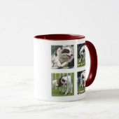 Mok met Rode Hond Afbeelding (Voorkant rechts)