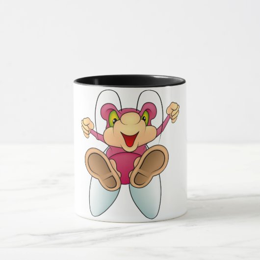 Mok met roze bundel (Midden)