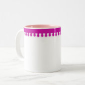 Mok met roze flap (Voorkant links)