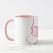 Mok met Roze Harten (Links)