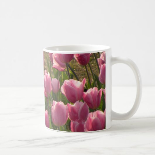 Mok met roze tulpen (Rechts)