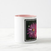 Mok met roze waterlilies koffie (Midden)