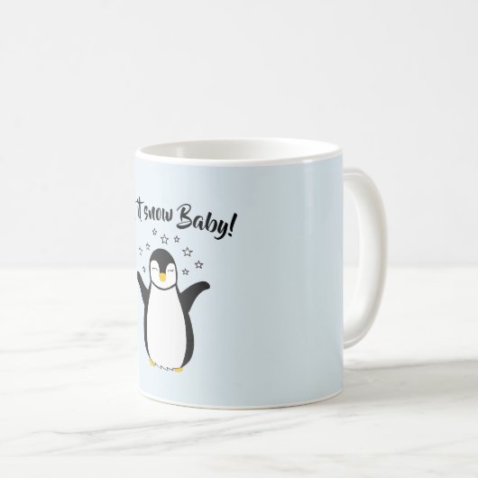 Mok met schattige Penguin-Baby (Voorkant rechts)