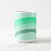 Mok met serene groene strepen (Center)