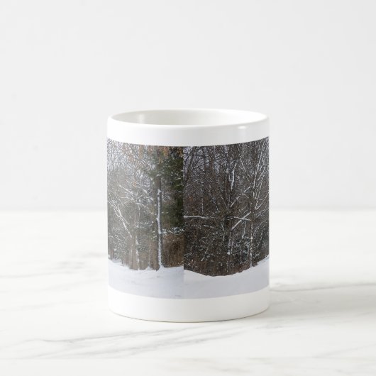 Mok met sneeuwbedekking voor Painterly Coffee (Center)