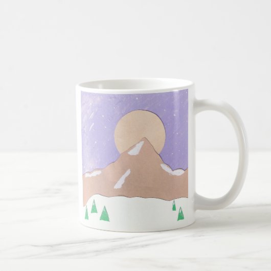 Mok met Snowy Mountain Scene (Rechts)