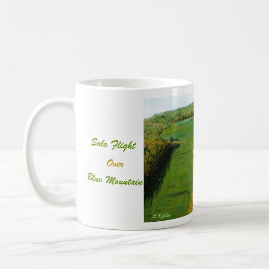 Mok met "Solo Flight Over Blue Mountain" (Links)