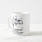 Mok met speciale aanbiedingen voor huisverhuizinge (Voorkant links)