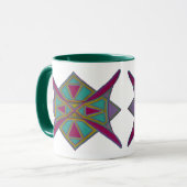 mok met stammenafbeelding (Voorkant links)