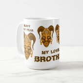 MOK MET TARDITIONELE MASKART (Voorkant links)