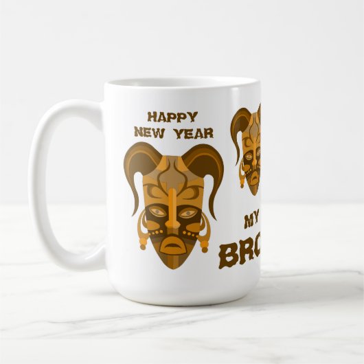 MOK MET TARDITIONELE MASKART (Links)