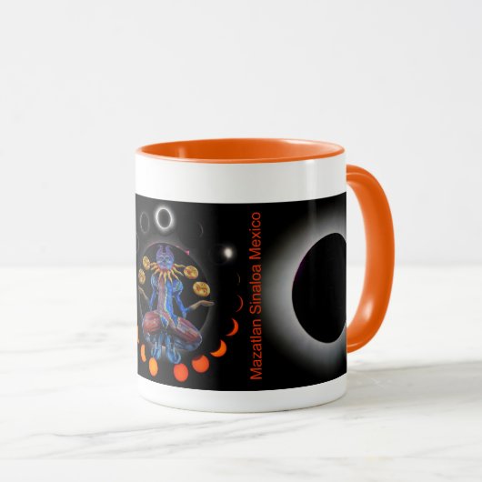 Mok met Total Solar Eclipse 2024 in Mazatlan (Voorkant rechts)