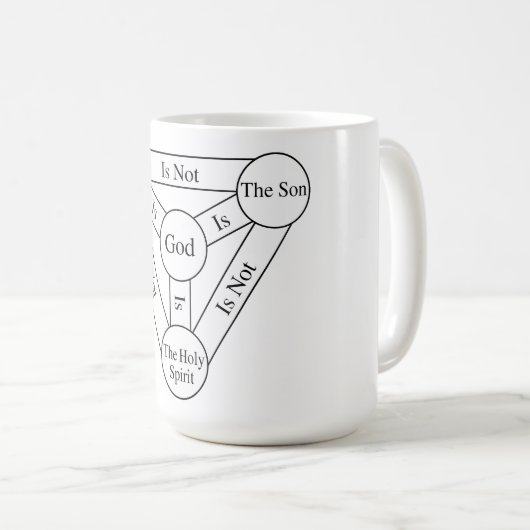 Mok met Trinity Shield (Voorkant rechts)