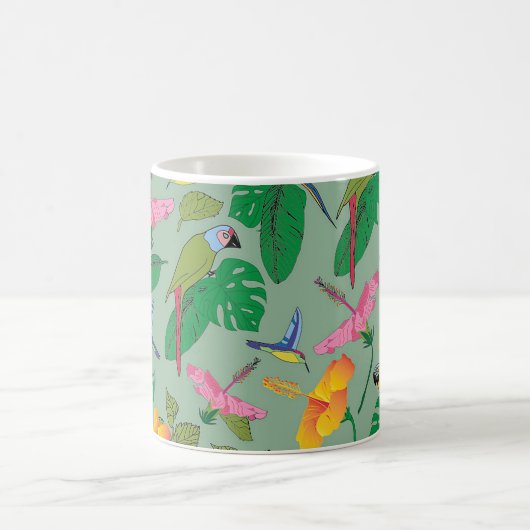 Mok met tropische thema's (Center)