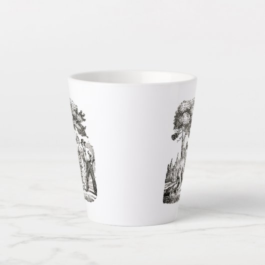 Mok met  tuinierplaats (Voorkant)