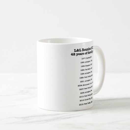 Mok met twee kanten (Voorkant rechts)