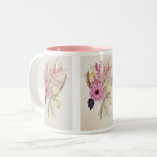 Mok met twee tonijnen (Voorkant links)