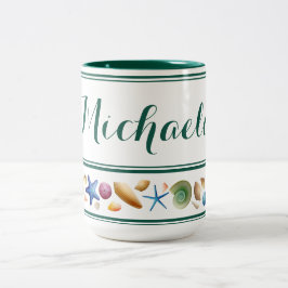 Mok met twee toonaangevende doppen voor Shells & S