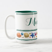 Mok met twee toonaangevende doppen voor Shells & S (Links)