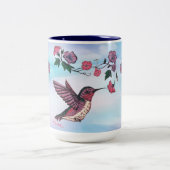 Mok met twee toonaangevende koffie (Center)