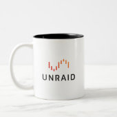 Mok met twee toonaangevende koffie (Links)