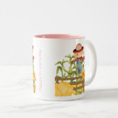 Mok met twee toonkoffie (Voorkant rechts)