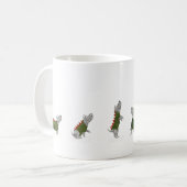 Mok met ty hond (Voorkant links)