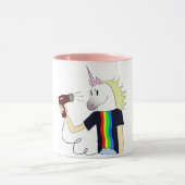 Mok met unicorn (Midden)