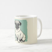 Mok met Valentijnsdag ontwerp (Voorkant rechts)