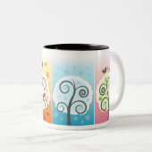 Mok met vier seizoenen (Voorkant rechts)