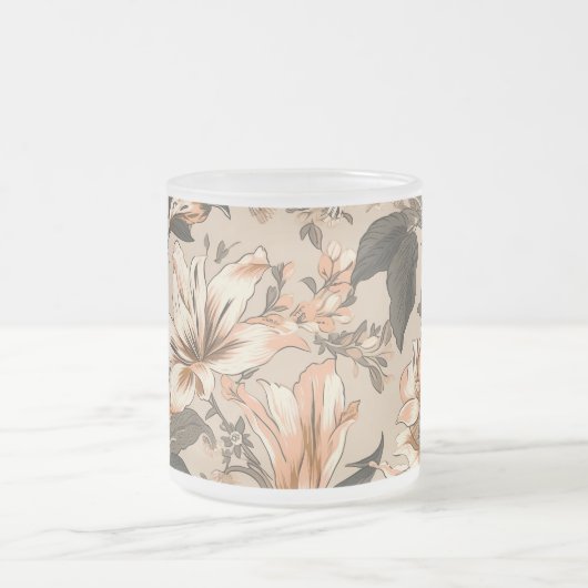 Mok met vintage bloempatroon (Center)