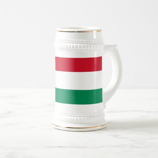 Mok met vlag van Hongarije (Voorkant rechts)