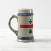Mok met vlag van Montreal, Canada (Links)