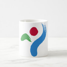 Mok met vlag van Seoul, Zuid-Korea