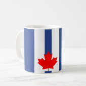 Mok met vlag van Toronto, Ontario (Voorkant links)